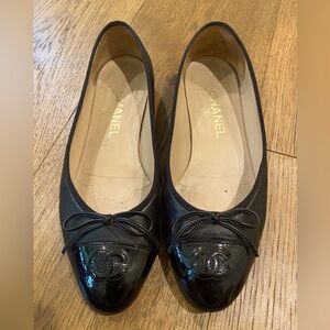 CHANEL ballet shoe circa 2012 - Neiman Marcus